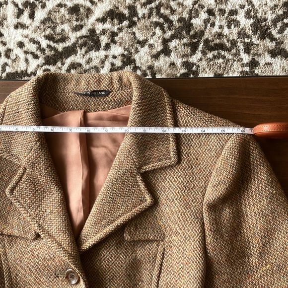 Jimmy Hourihan Irish wool Jacket, authentic tweed, made in Ireland, size 12 - Picture 11 of 17
